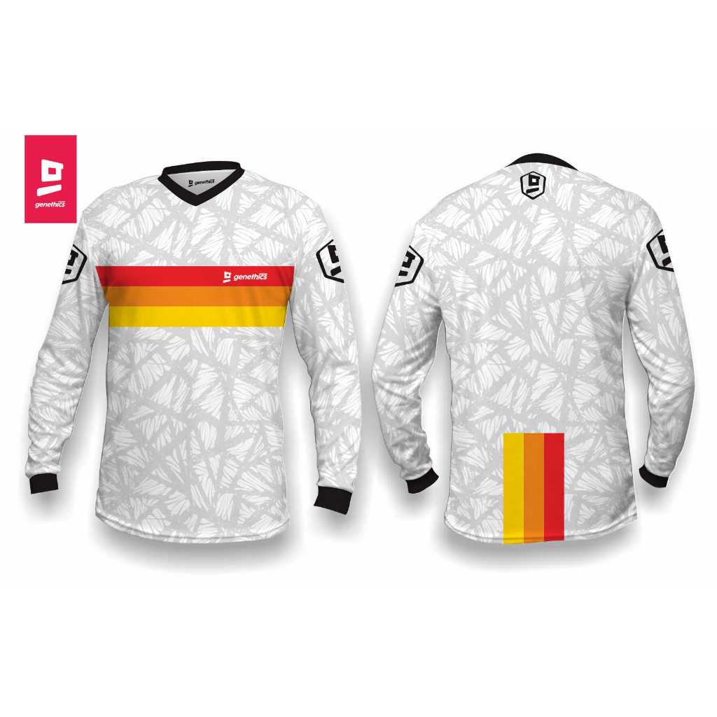 JERSEY SEPEDA DOWNHILL / MTB GENETHICS - JERSEY CUSTOM - DH25-025 - JERSEY DOWNHILL - JERSEY MTB - J