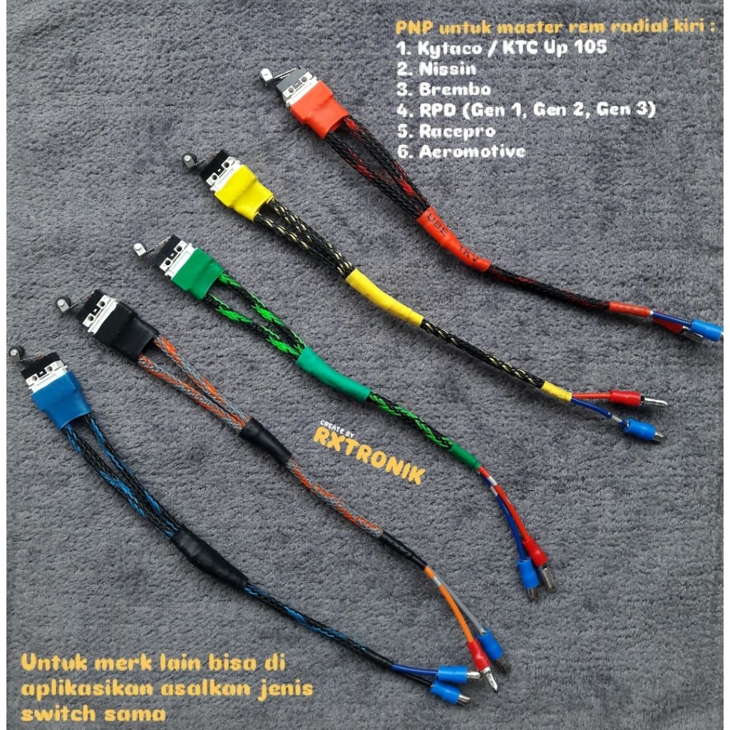 Switch Rem Kiri KTC Up 105 Kytaco Racepro V1 V2 V3 RPD Moto1 Racing