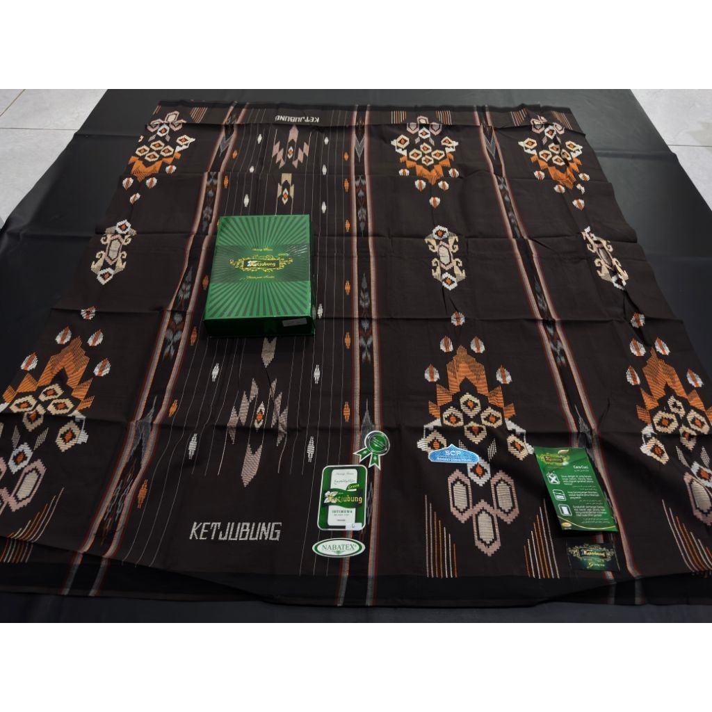 Sarung KETJUBUNG Green Mercerized Type SCP