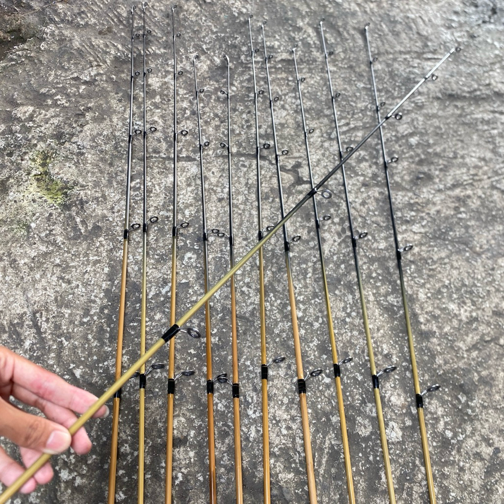 Ujung joran carbon sutet original 75-180cm