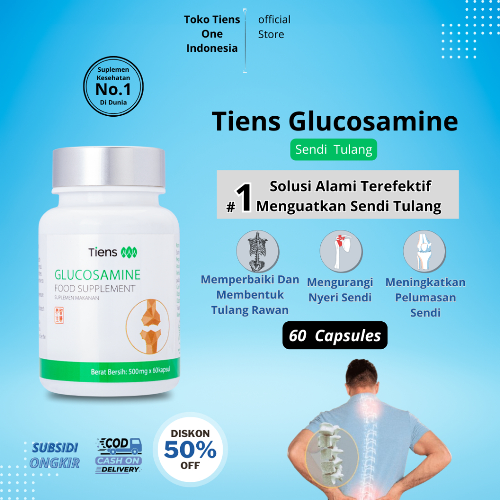 Vitamin Tulang Dan Sendi Tiens Glucosamine Etawalin Susu Sendi Dan Tulang Obat Nyeri Sendi Dan Lutut