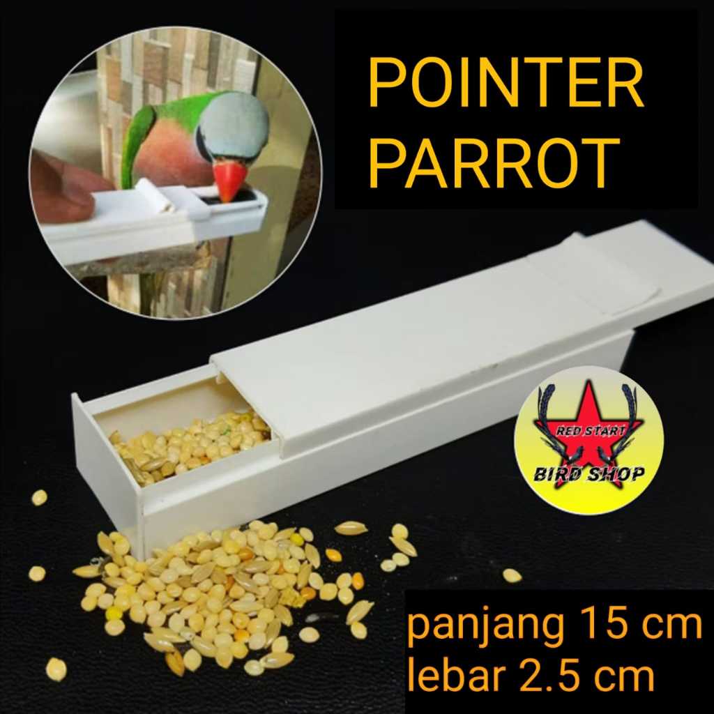RED START BIRD SHOP Pointer Tempat Pakan Burung Wadah Pakan Milet Tempat Pakan Ulat Tempat Pakan Mil