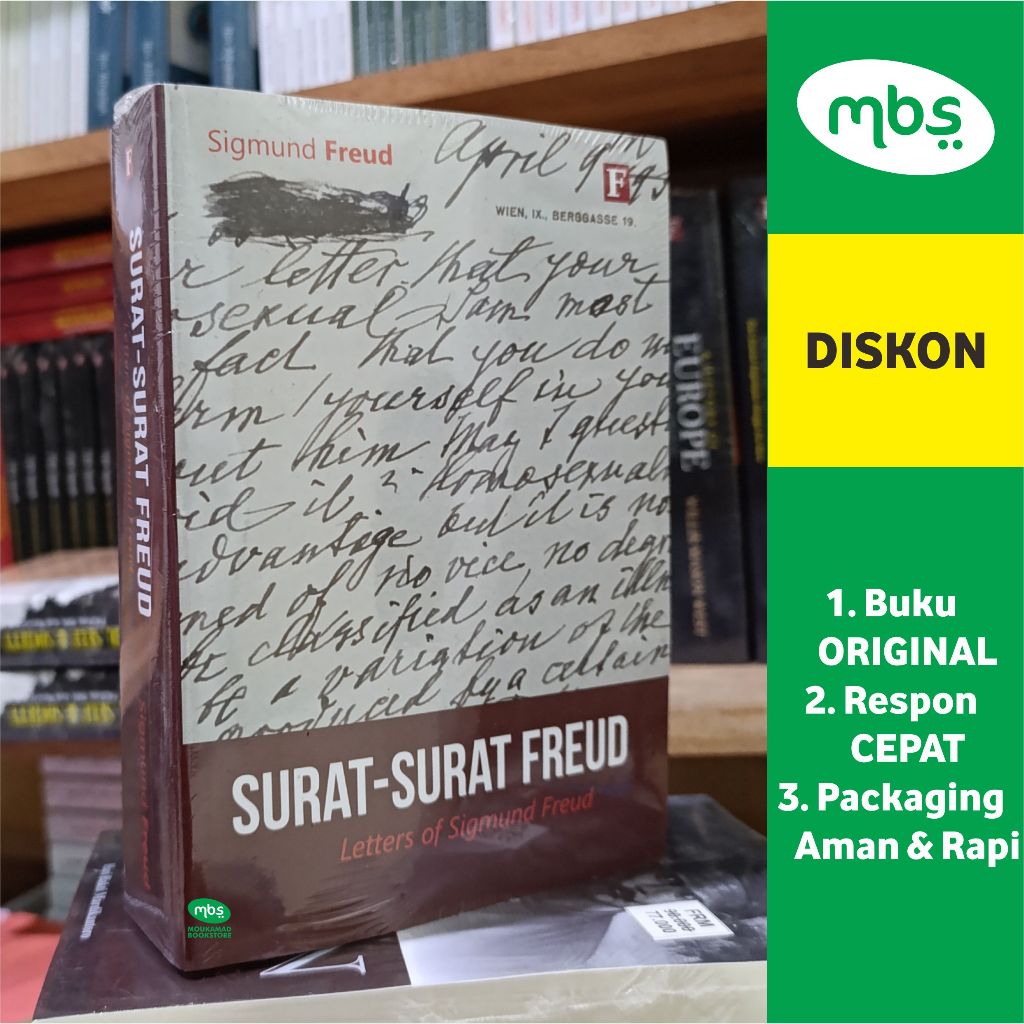 BUKU SURAT-SURAT FREUD - Letter of Sigmund Freud - Sigmund Freud