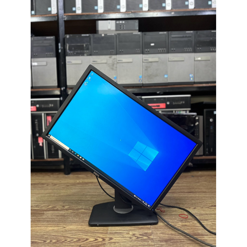 Led monitor Dell U2412M 24 inc widescreen Panel IPS fhd resolusi 1920x1200 normal paling murah