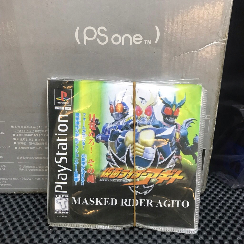 Kamen Rider Masked Rider Agito PS1 kasetcd game ps 1
