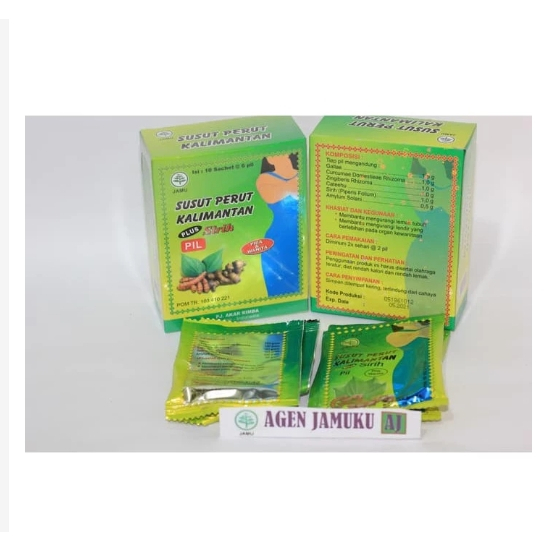 Kapsul Susut Perut Herbal Kalimantan