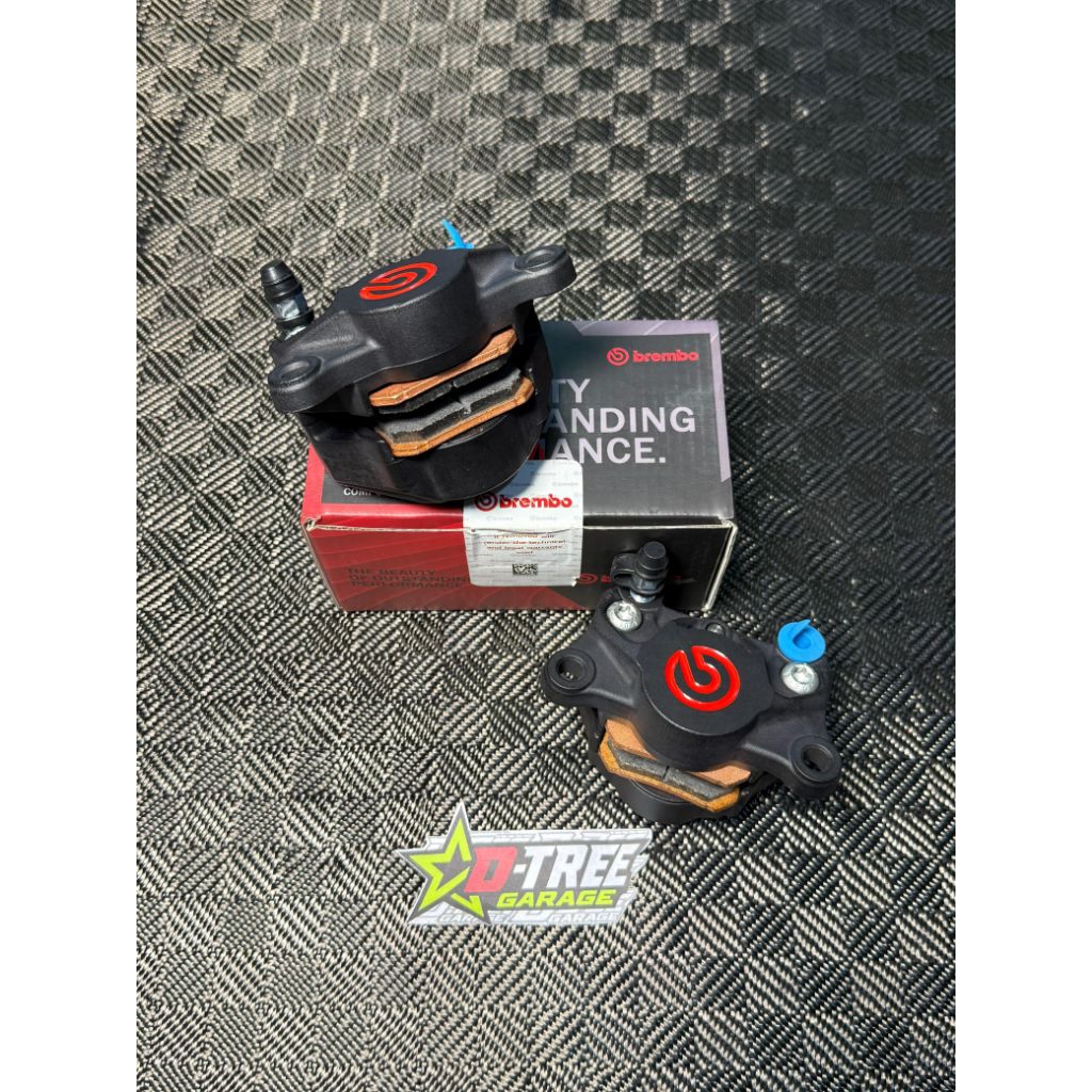 Kaliper Brembo 2p 2piston Hitam Black Nmax Xmax Aerox Pcx vario beat mio scoopy ninja rr 150rr krr n