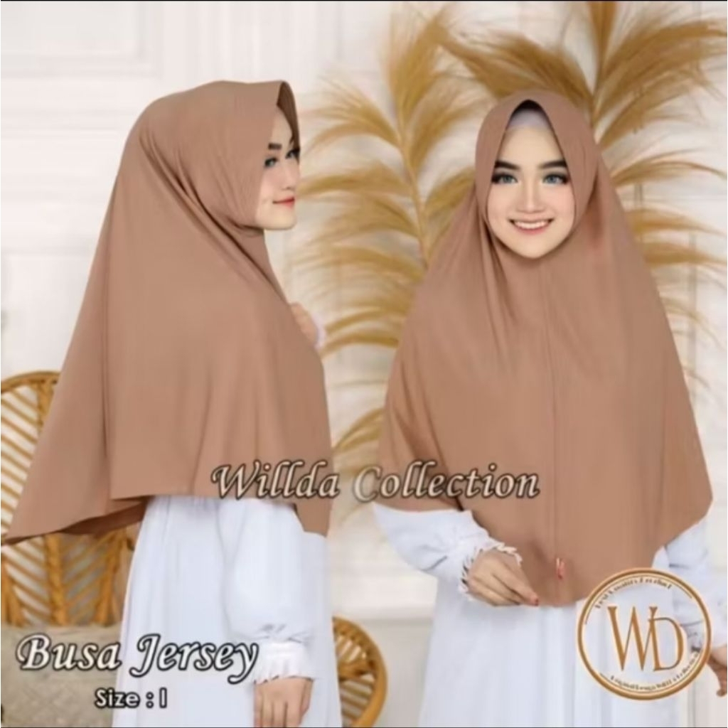 HIJAB WILDA COLLECTION SIZE L ORIGINAL//BERGO WILDA L