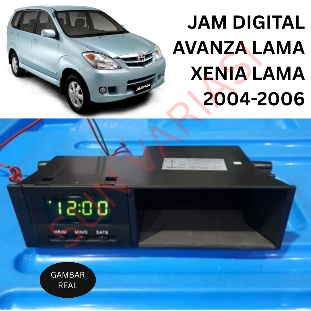 JAM DIGITAL AVANZA LAMA XENIA LAMA 2004-2006