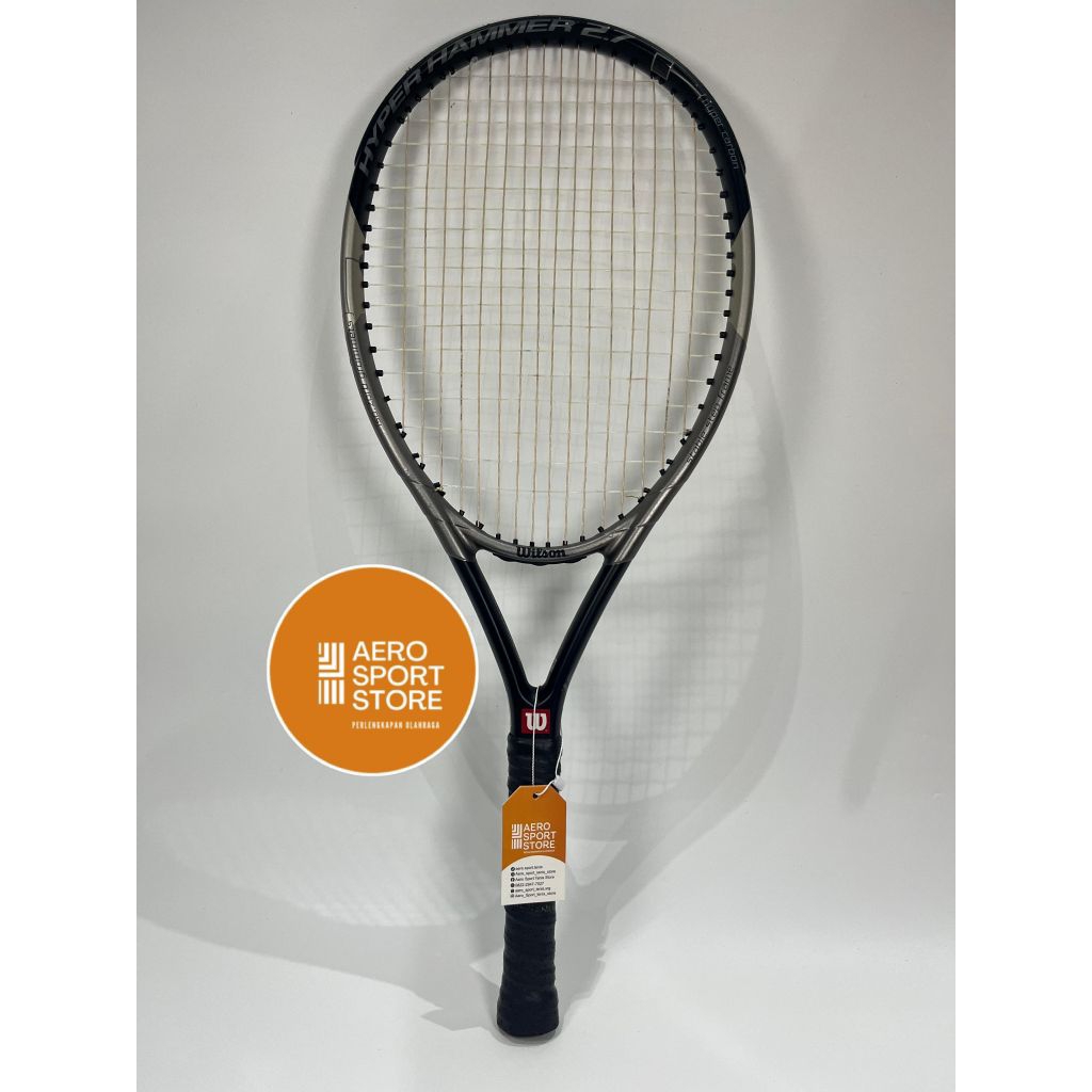 [ RAKET TENIS SECOND WILSON HYPER HAMMER 2.7 OVERSIZE / 252 Gram - 115 in ]