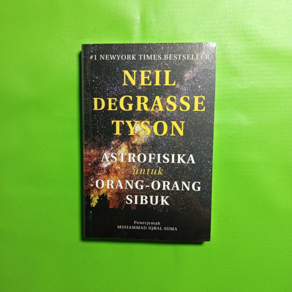 ORIGINAL Buku Astrofisika untuk Orang-orang Sibuk - Neil DeGrasse Tyson