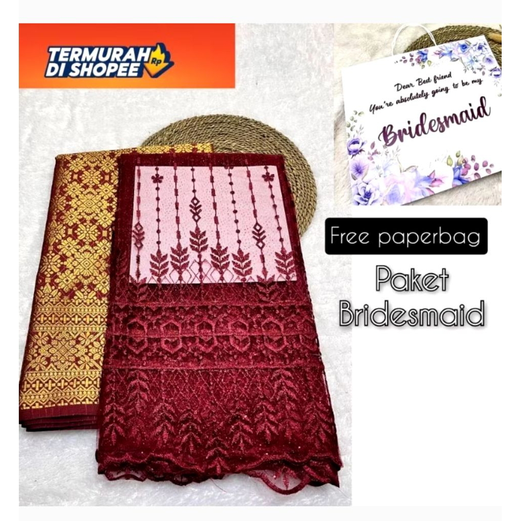 bridesmaid saptoni, kain bridesmaid, bridesmaid tile, bridesmaid