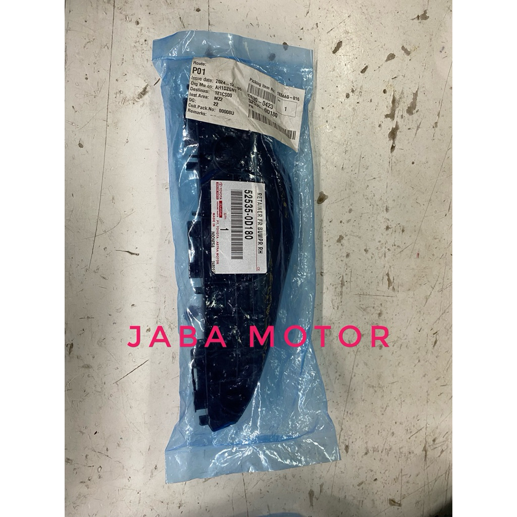 Breket Bemper depan Yaris lele tahun 2014-2016 original