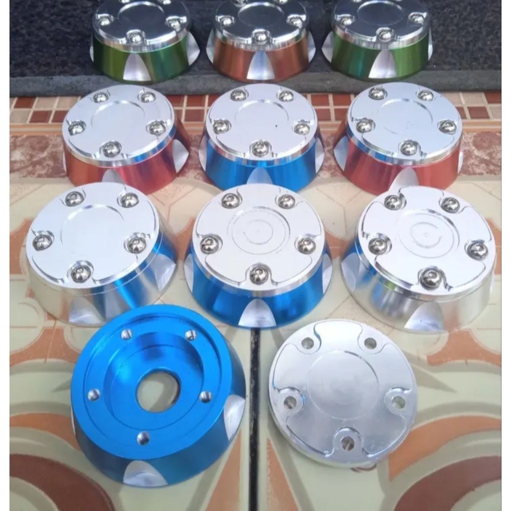 Cover as roda belakang matic Mio Fino soul Nouvo original Top Secret Thailand (Full CNC)