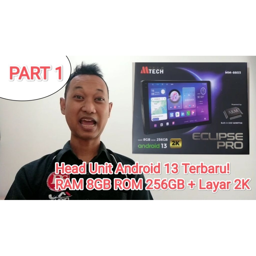 Head Unit Android MTech ECLIPSE PRO