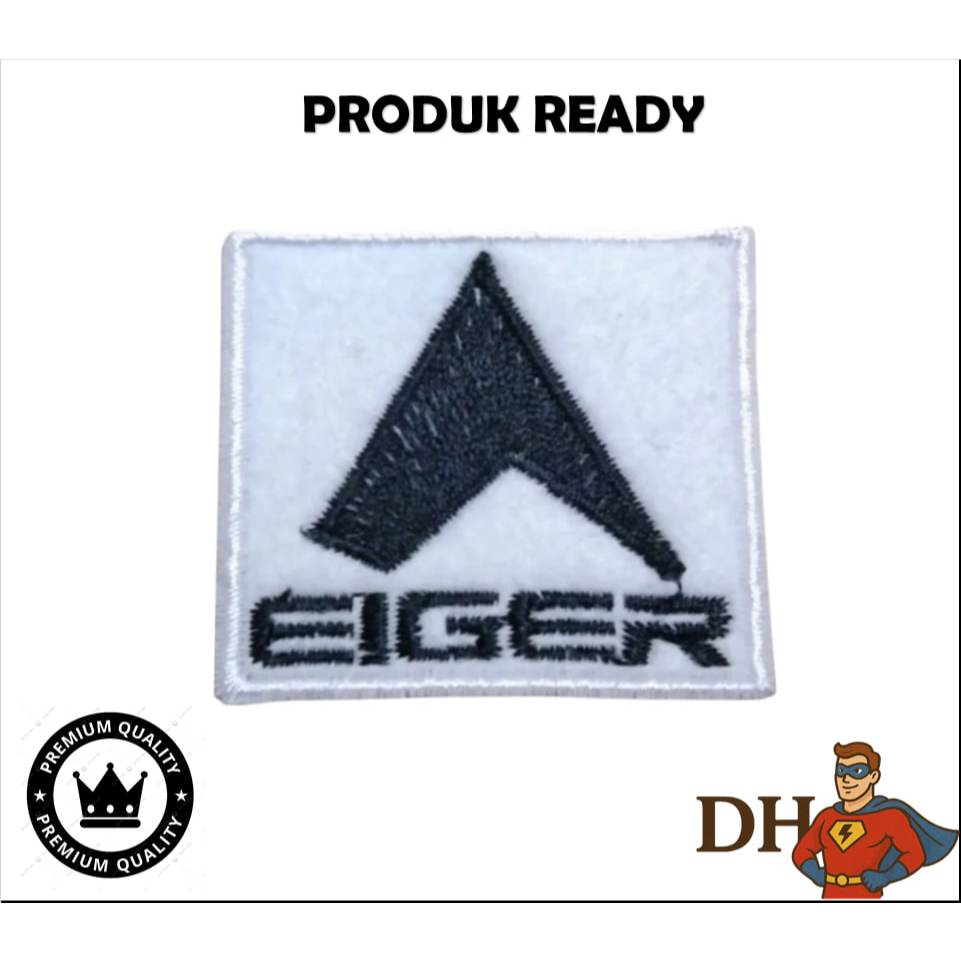 EMBLEM PATCH READY EIGER EMBRODIERY - DHPATCH