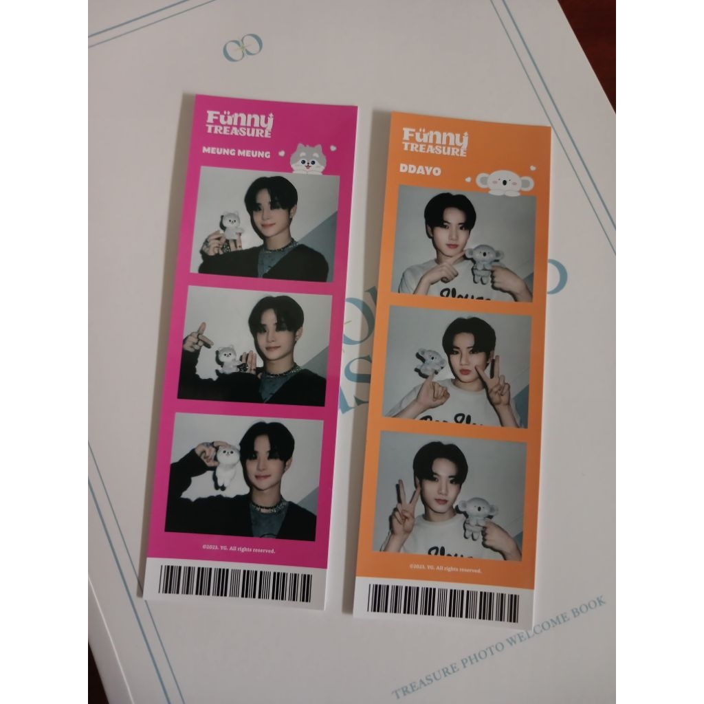 [READY] photo strip funny treasure - jihoon meung meung junkyu ddayo