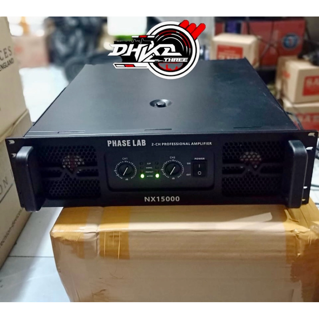 POWER AMPLIFIER PHASELAB NX 15000 CLASS TD BARU / Power Phaselab NX 15000 Class TD ORIGINAL / Power 