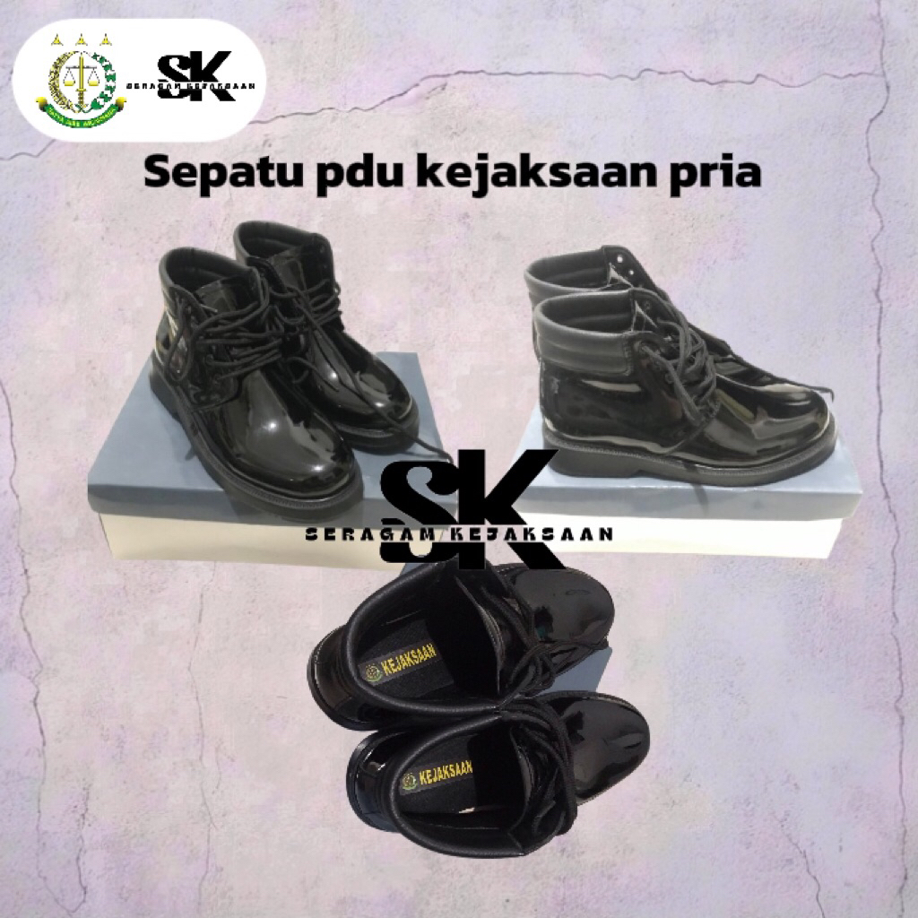 SEPATU PDU PDH KEJAKSAAN PRIA