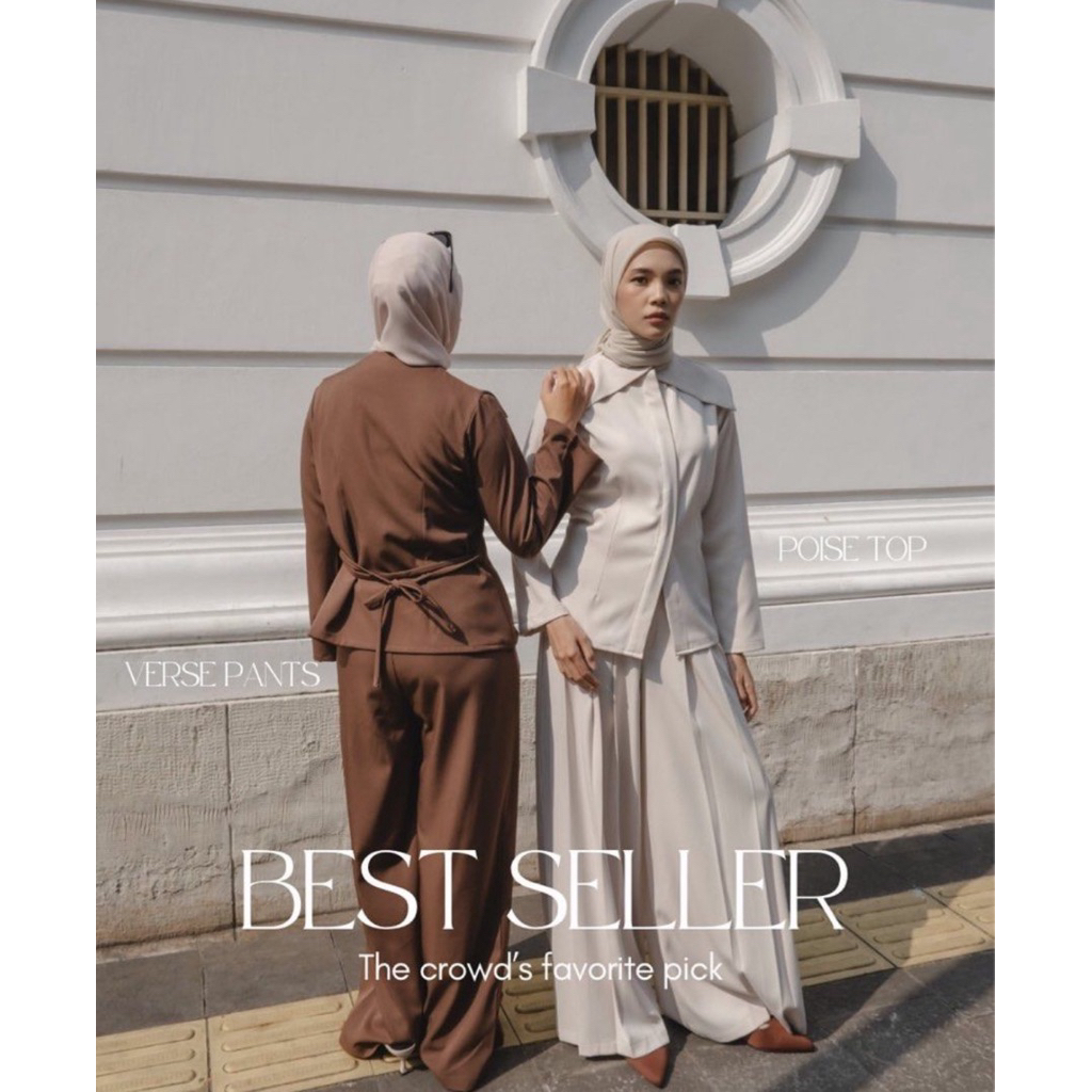 Pastelly Outfit  - Power Lines - Verse Pleats Pants