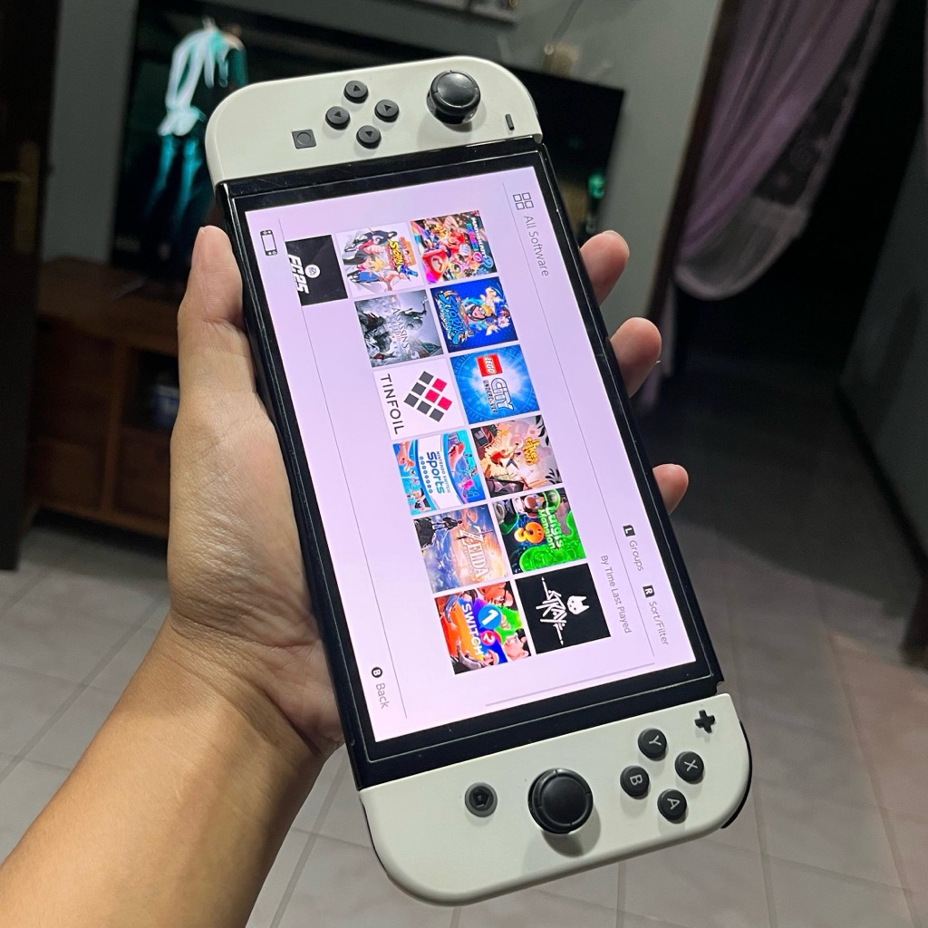 nintendo switch oled CFW 128gb