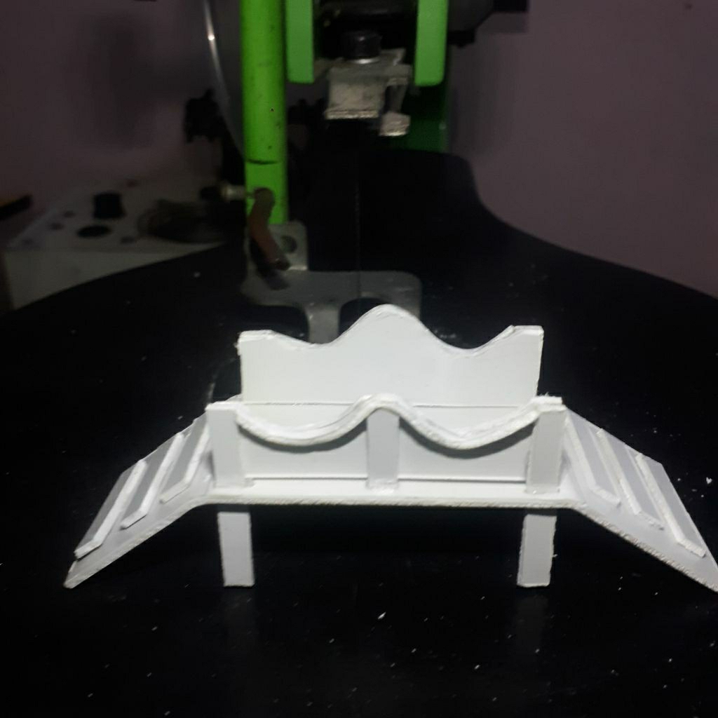 miniatur jembatan w aquascape