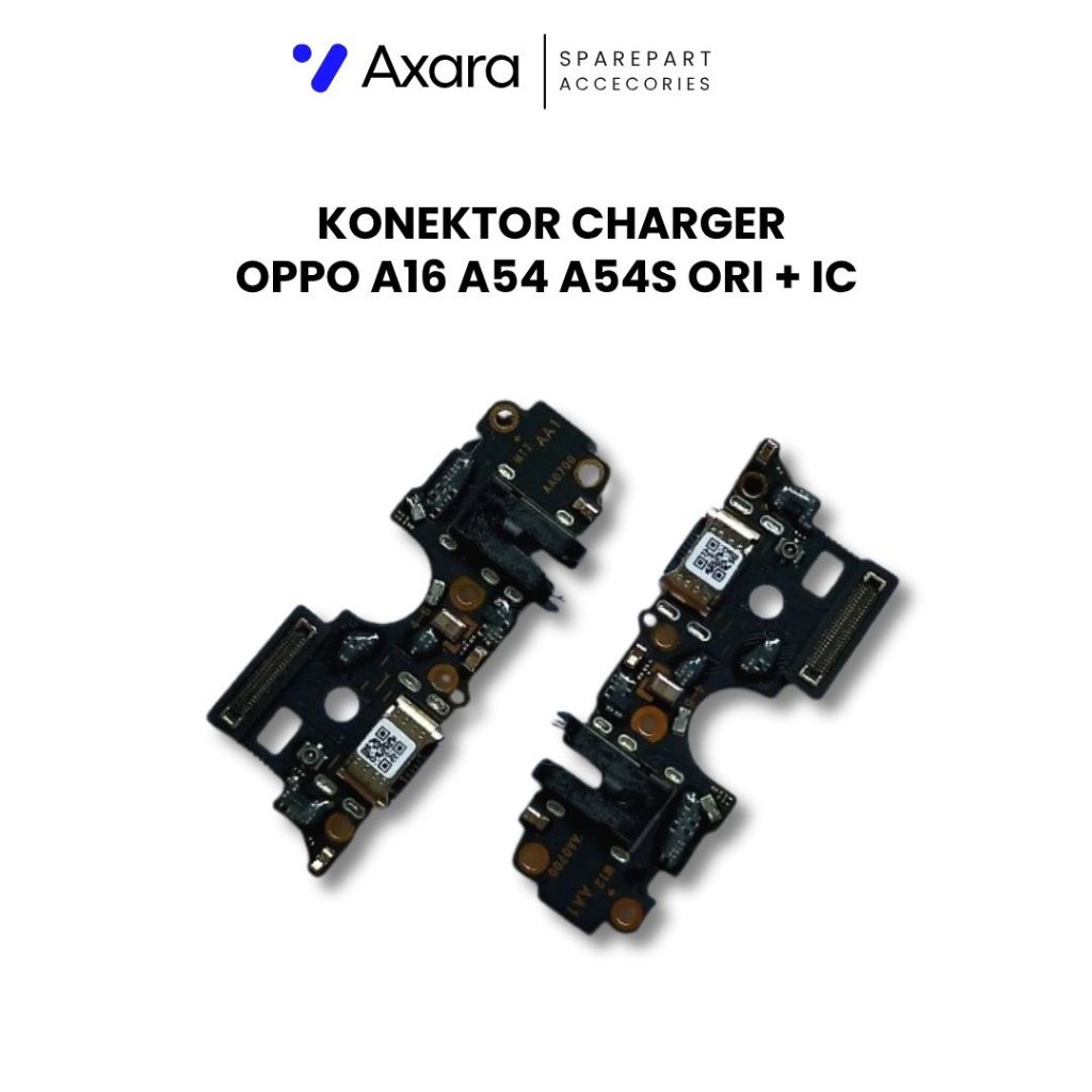 Konektor Charger OPPO A16 A54 A54S ORI + IC Papan cas Connector charger PCB Board OPPO A16 OPPO A54S