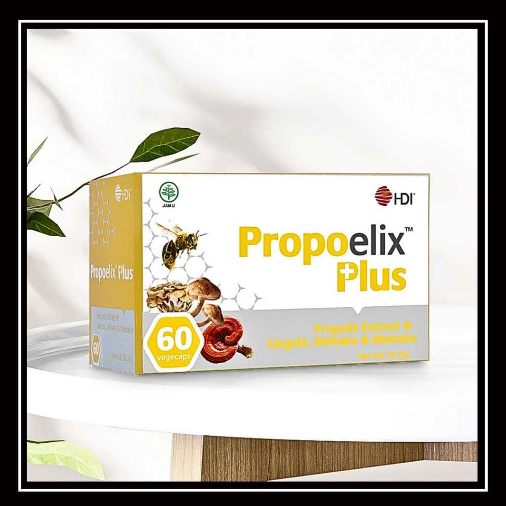 Produk Terlaris HDI Propoelix Plus - Suplemen Madu - Imunitas Ekstra dan Anti Kanker - HDI ORIGINAL 