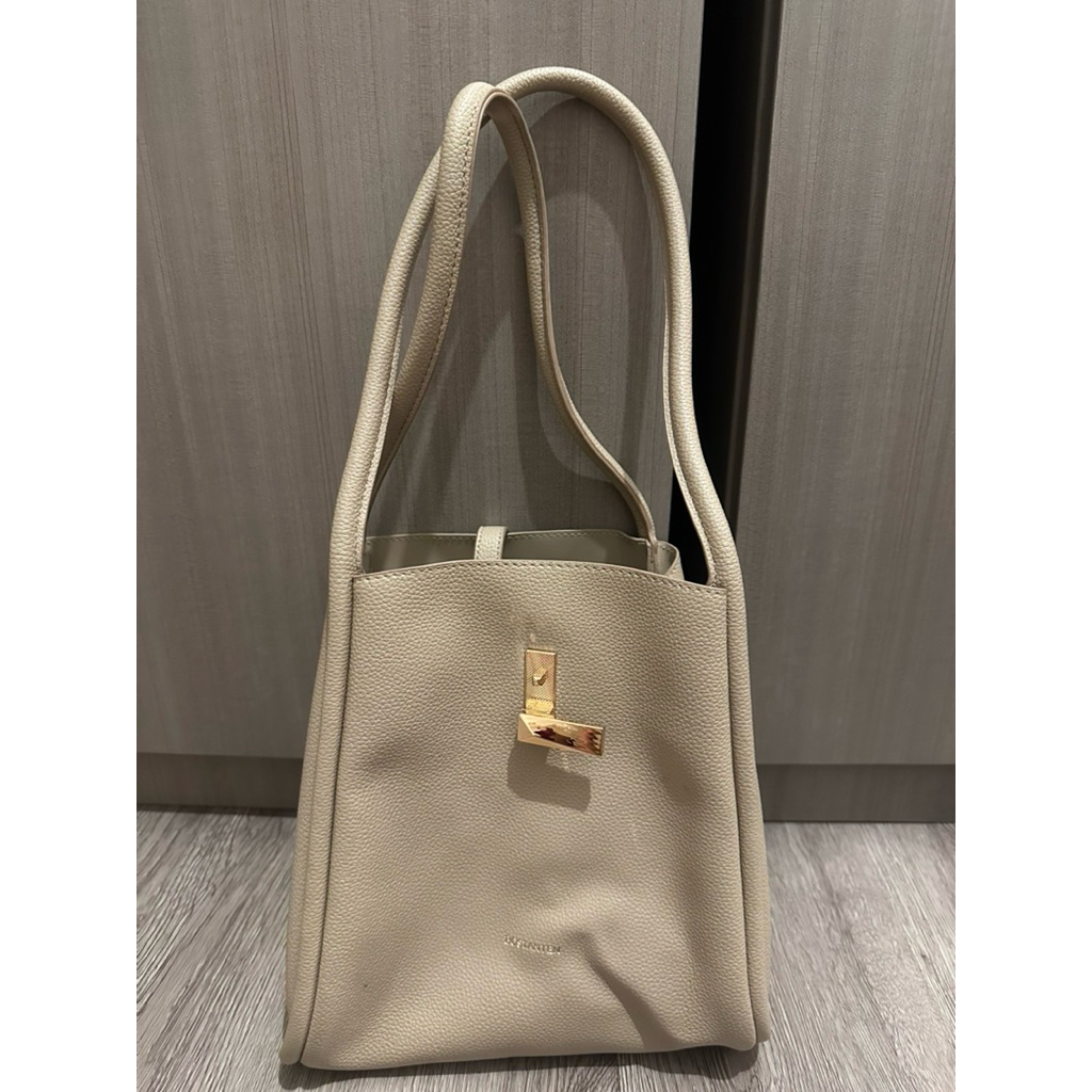 BOSTANTEN Tas Wanita Selempang Tote Bag - Apricot (Second/Bekas/Preloved)