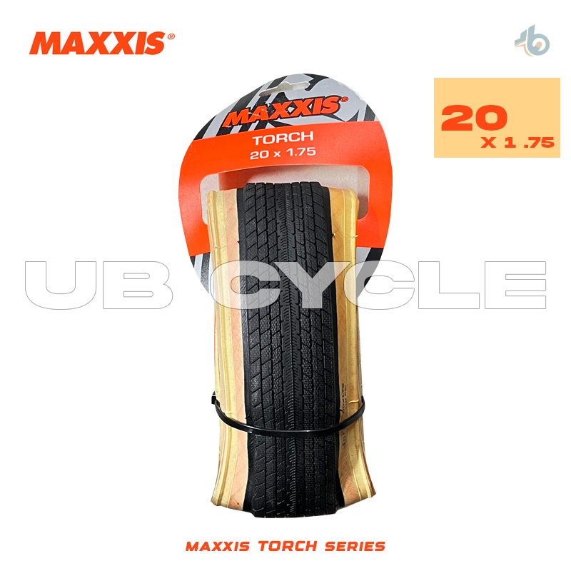 Ban Luar Sepeda 20 x 1.75 MAXXIS TORCH (406) Kevlar Skinwall