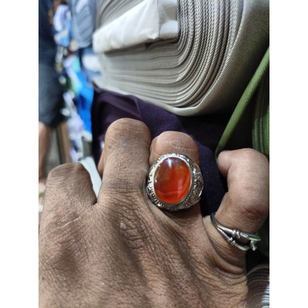 Batu akik merah sulaiman