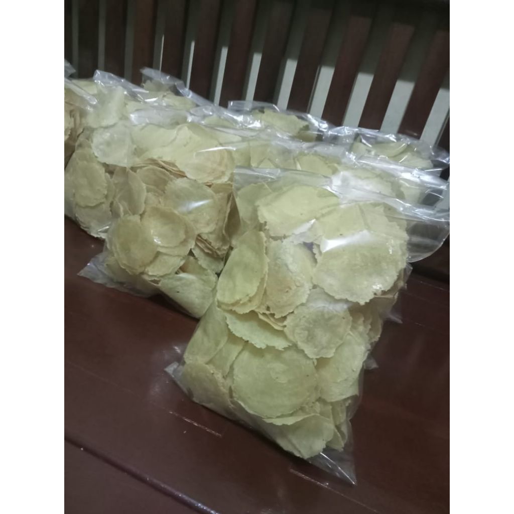 Emping melinjo lebar/ Amba kemasan ¼