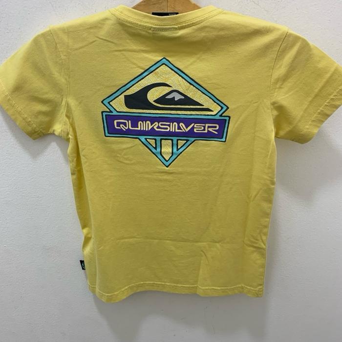 Kaos Anak Laki-Laki Quiksilver Original Gh Qs Crystal Jet Ss Boy Yellow