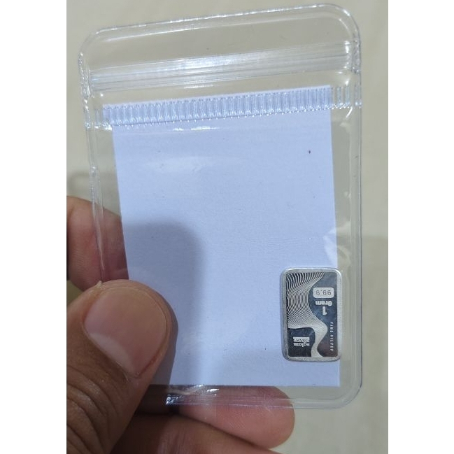 Salam Silver Murni Perak bukan silverium silvergram wakala imn sala antam 1 Gram Gr