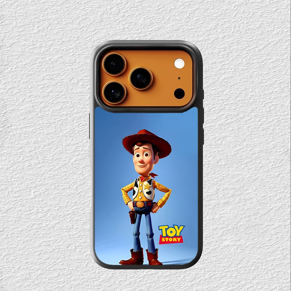 Case iPhone 17 16 15 14 13 12 11 X 8 7 6 5 Xs XR Mini Plus Pro Max Custom Softcase Woody Toy Story