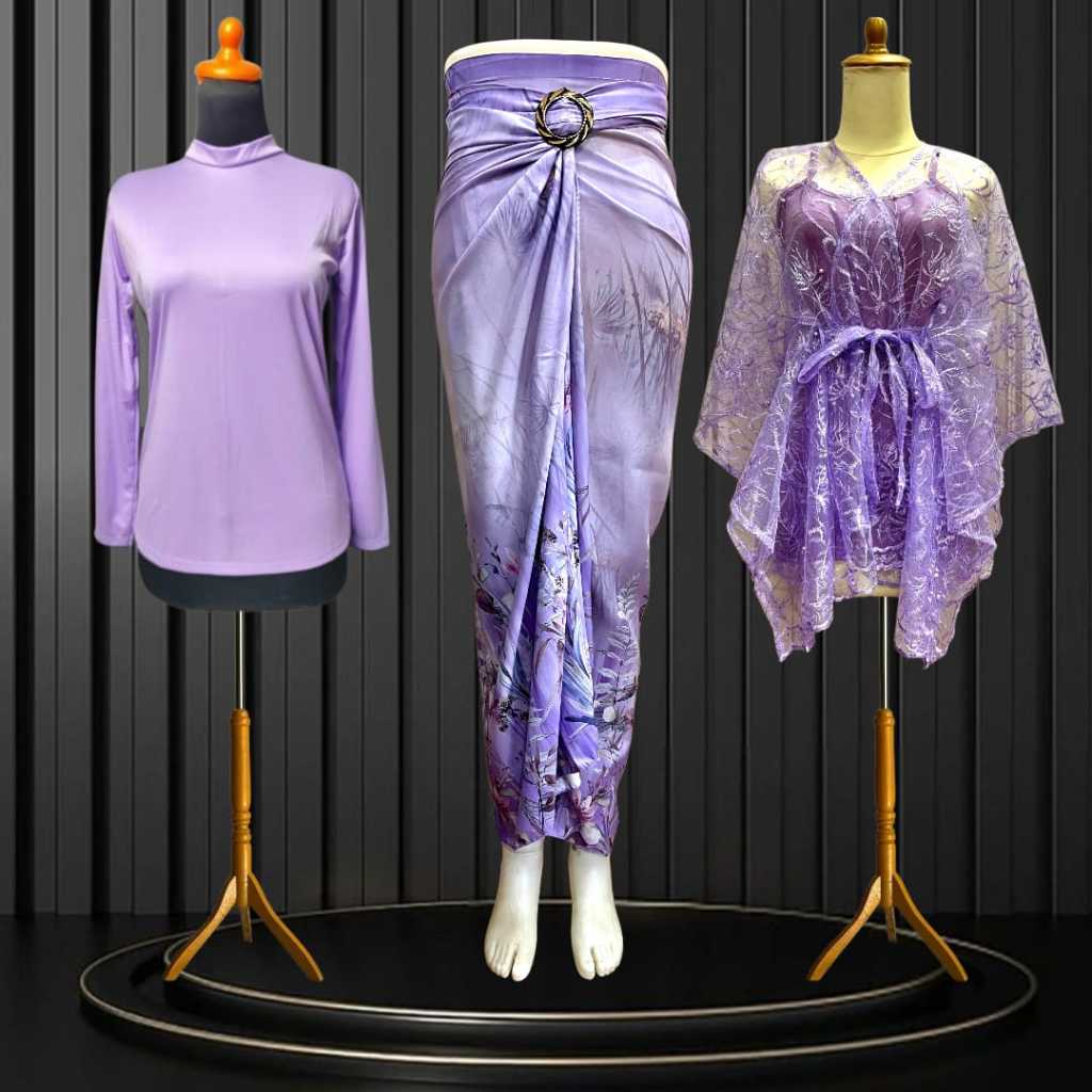 Baju Wanita Kekinian Hijab Non Hijab OneSet Kebaya Modern kondangan Wisuda Lamaran Bridesmaid