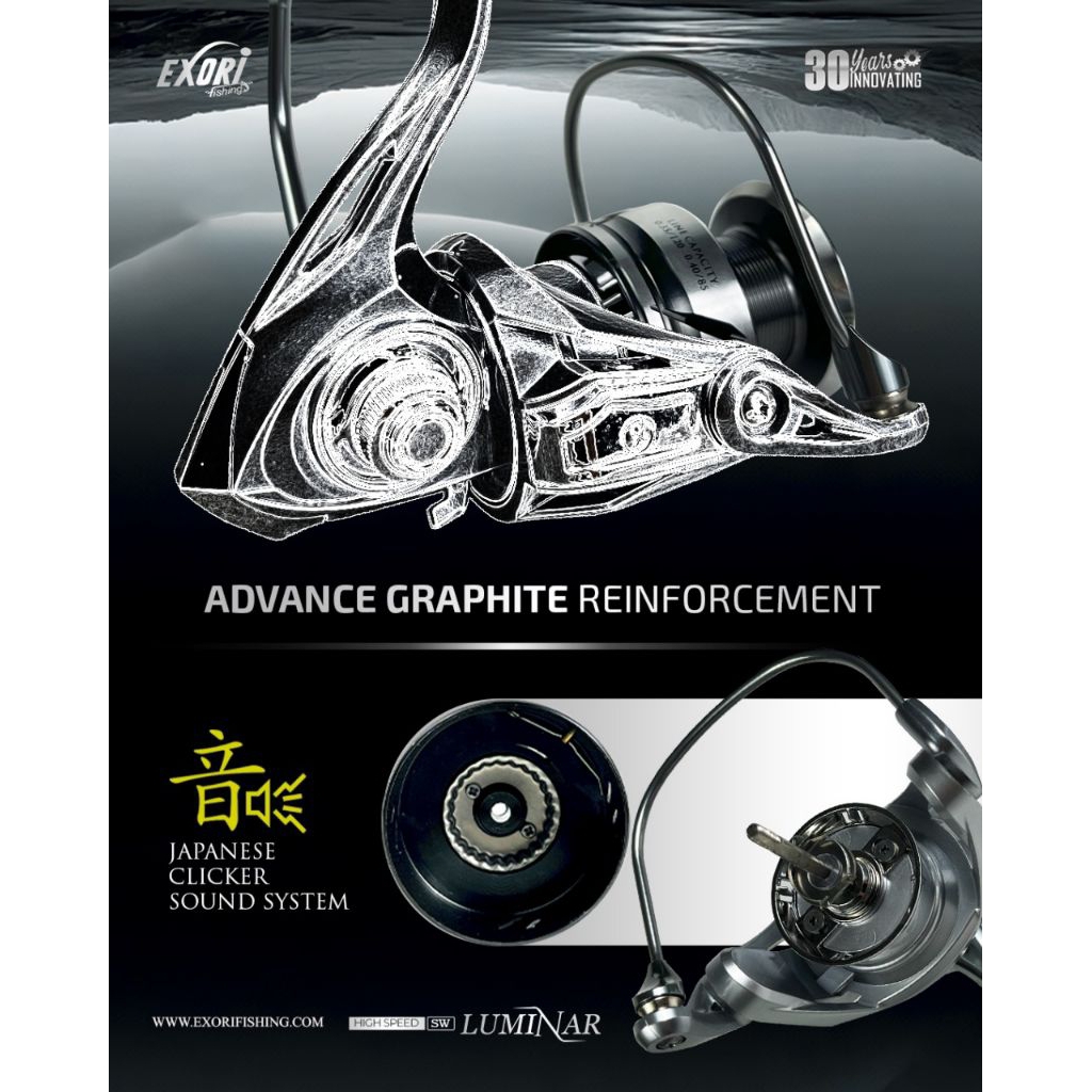 Reel exori luminar 4000,5000,6000/reel murah / reel kuat