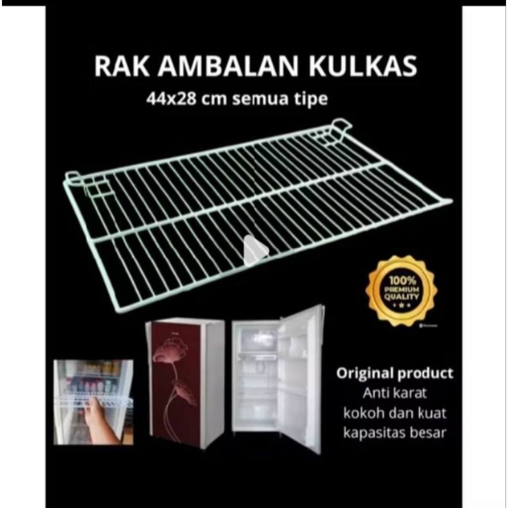 keranjang/rak Ambalan lemari es (kulkas)