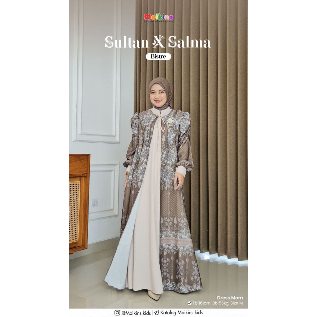 MOIKINS SULTAN GAMIS BRANDED ORIGINAL