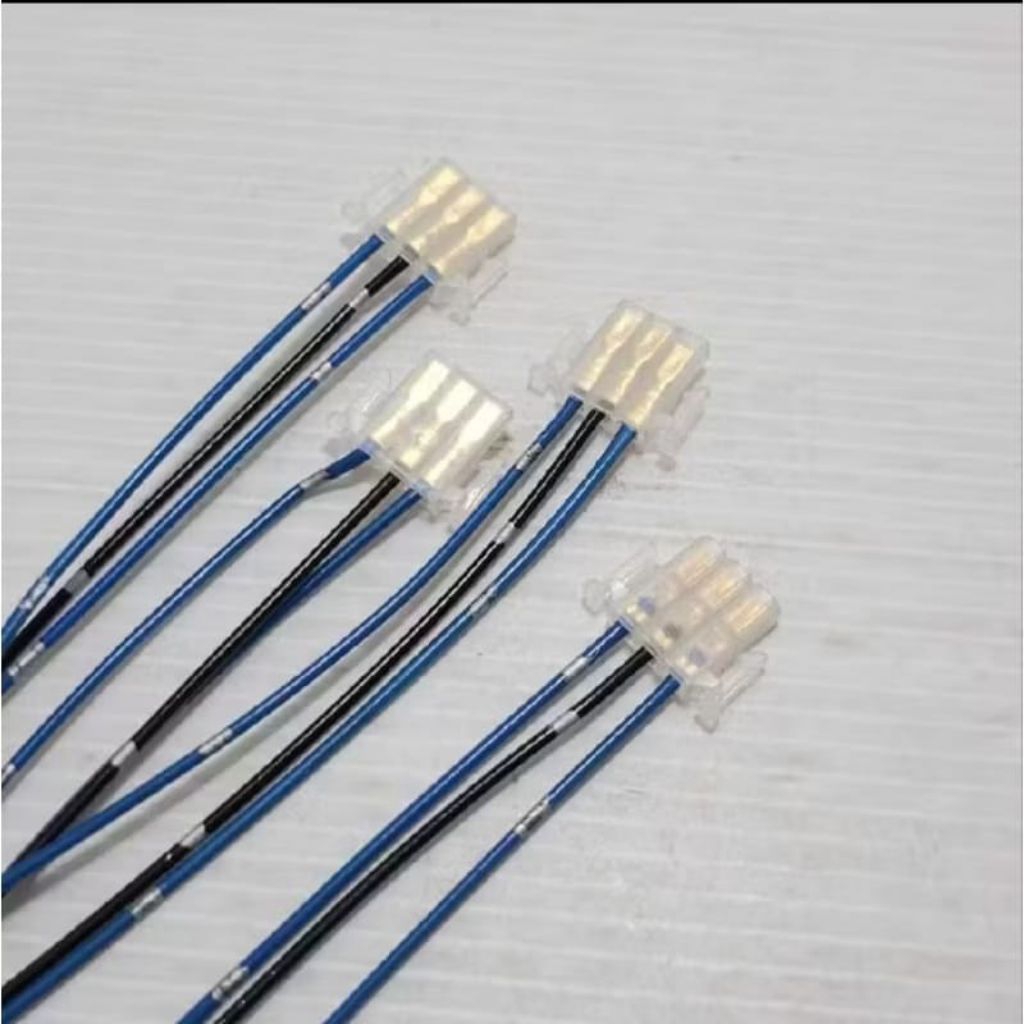Socket kabel tombol saklar motor 3 pin/Socket kabel tombol saklar 3 kabel/Socket kabel tombol saklar