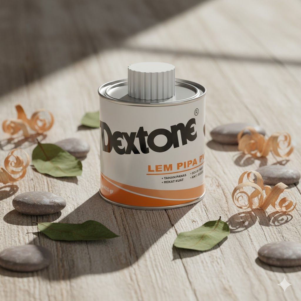 DEXTONE Lem Pipa Paralon PVC 100gr Kuat Anti Bocor