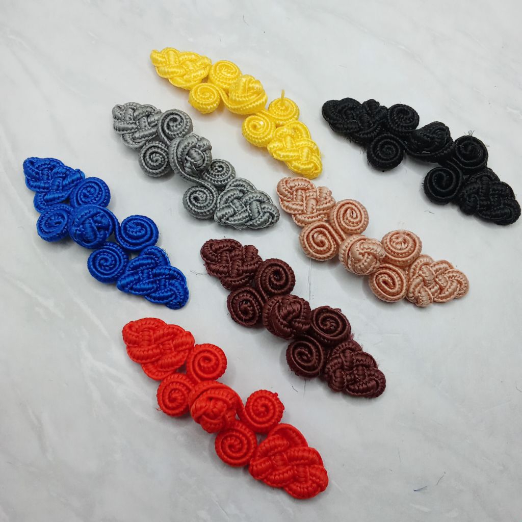 1 PASANG KANCING CHINA,CHEONGSAM,SHANGHAI