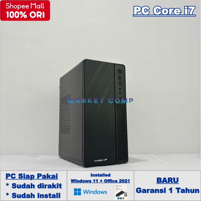 PC Core i7 Kantor - CPU Komputer Rakitan