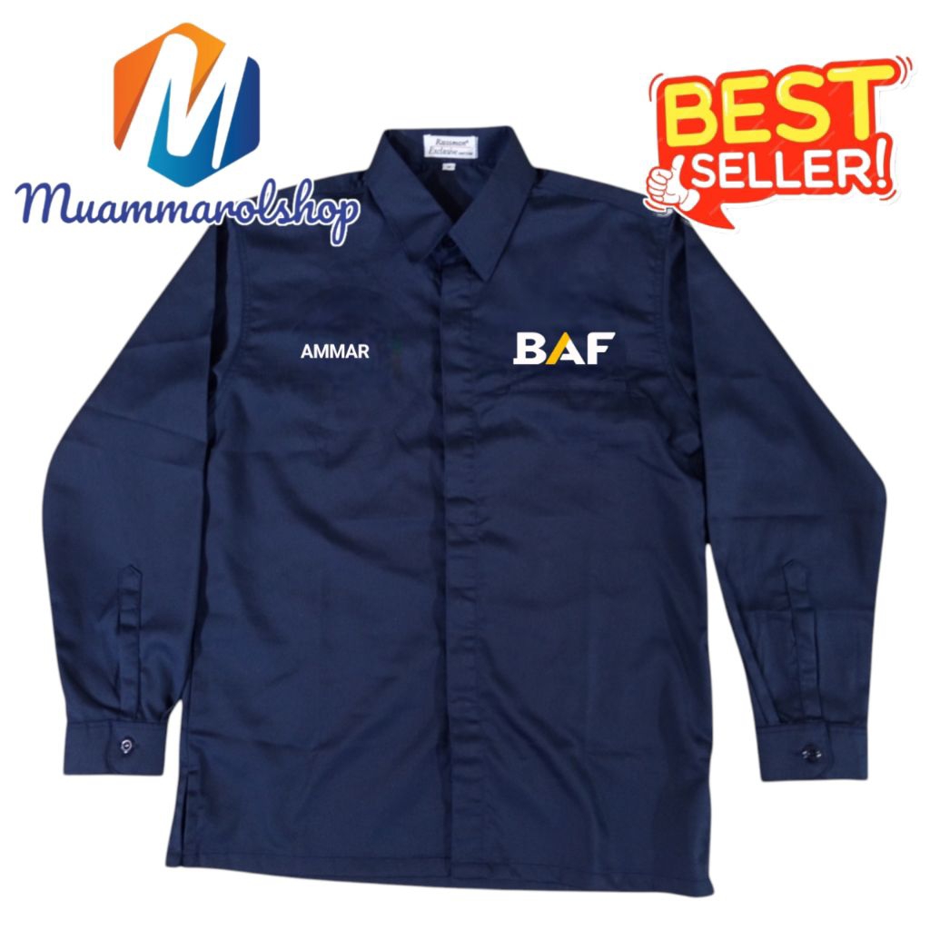 kemeja seragam baf busann auto finance