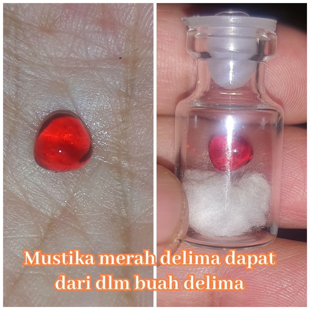 batu mstka merah delima dpt dr buah delima wulung