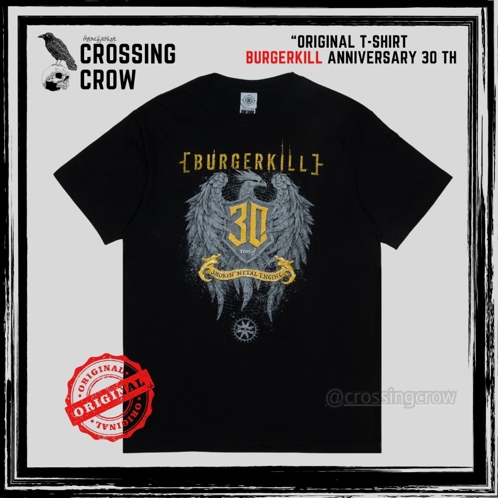 T shirt Burgerkill Original Artikel anniversary 30th