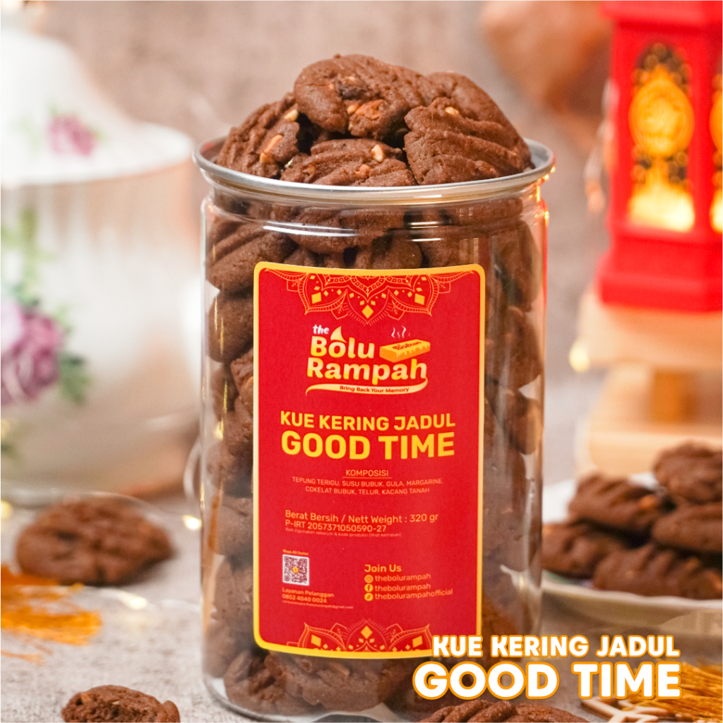 The Bolu Rampah Kue Kering Good Time - Oleh oleh Khas Makassar