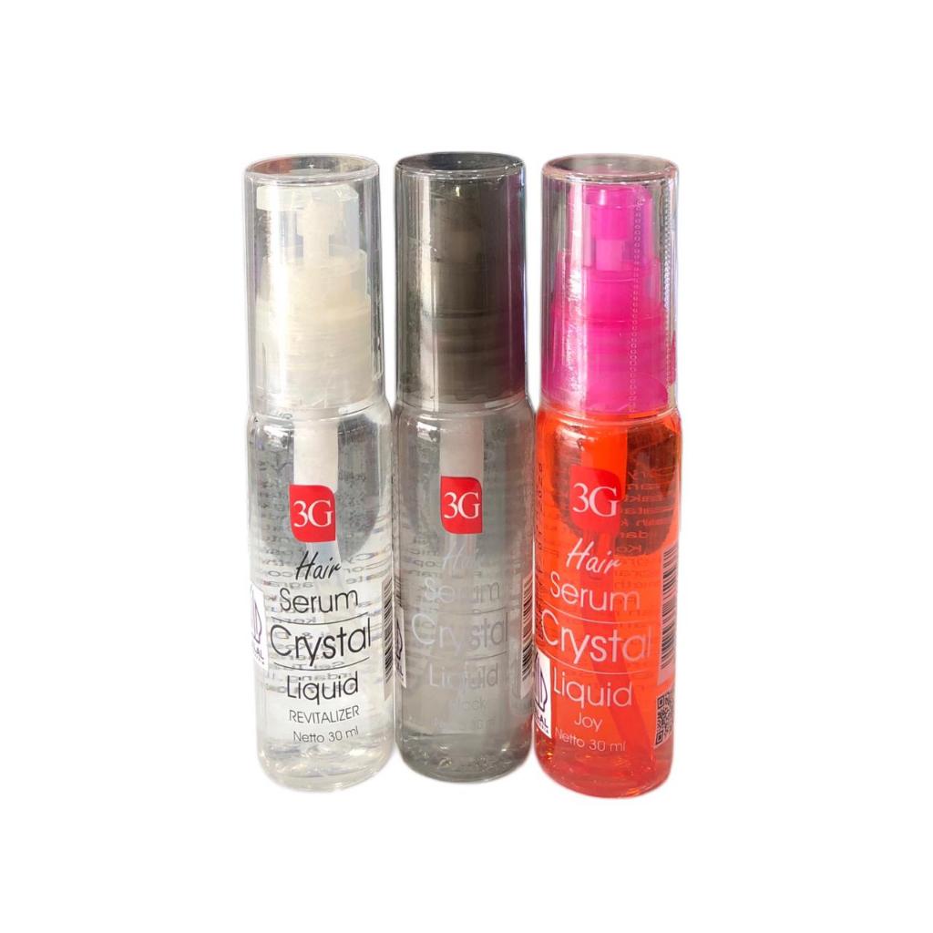 3G Hair Serum Crystal Liquid Vitamin Rambut 30ml