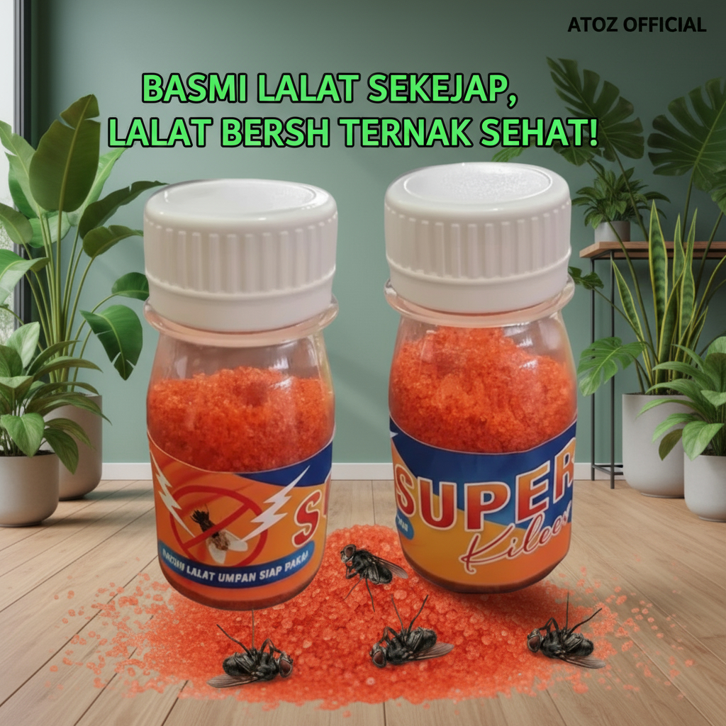 SUPER KILLER PEMBASMI LALAT AMPUH RACUN LALAT/ RACUN LALAT ZHANG PEI ZHEN