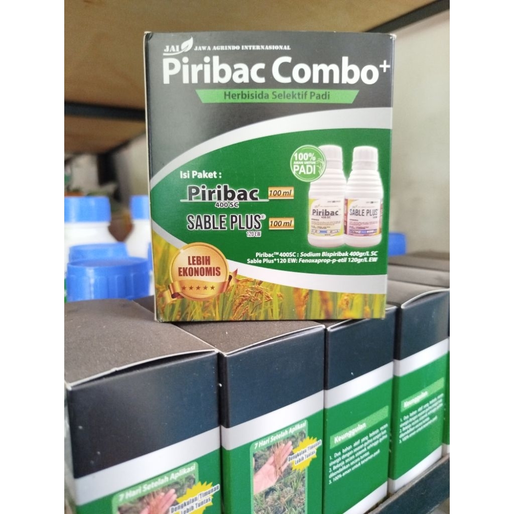 HERBISIDA PIRIBAC COMBO SELEKTIF PADI (BONUS KAOS)